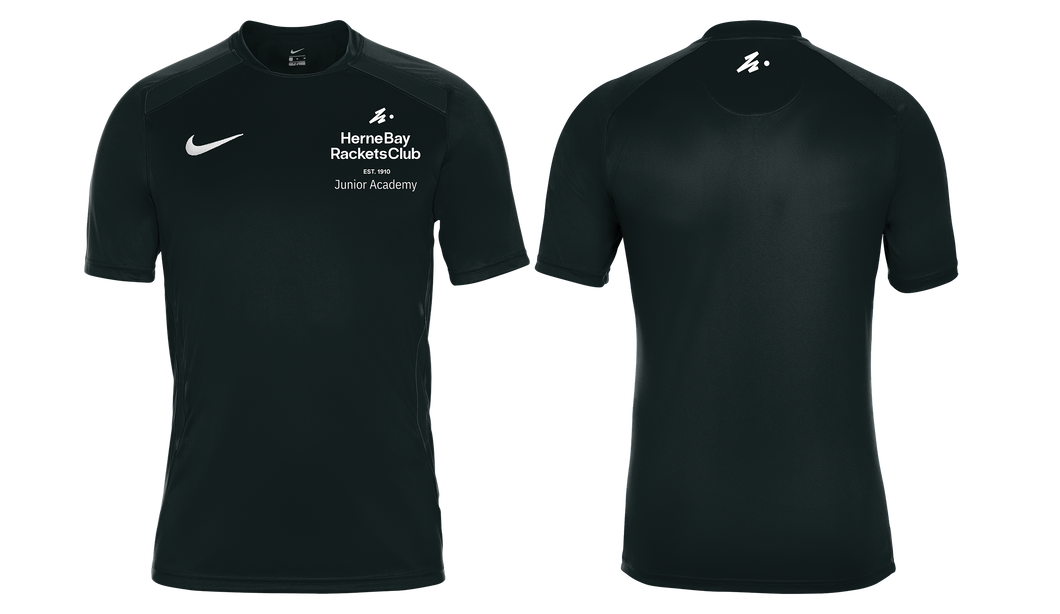 Herne Bay Junior  Academy - (Mens Sizing)  Nike Dri-FIT  Tee - Black