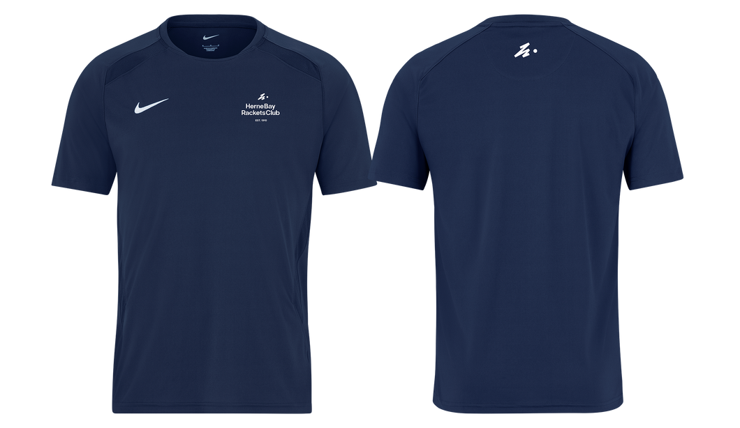 Herne Bay Mens Nike Dri FIT  Tee  - Navy