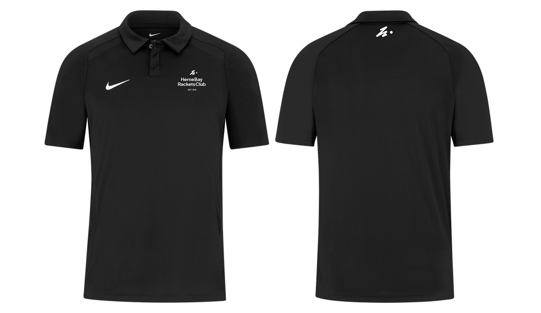 Herne Bay  Nike Men's  Dri-FIT Polo - Black