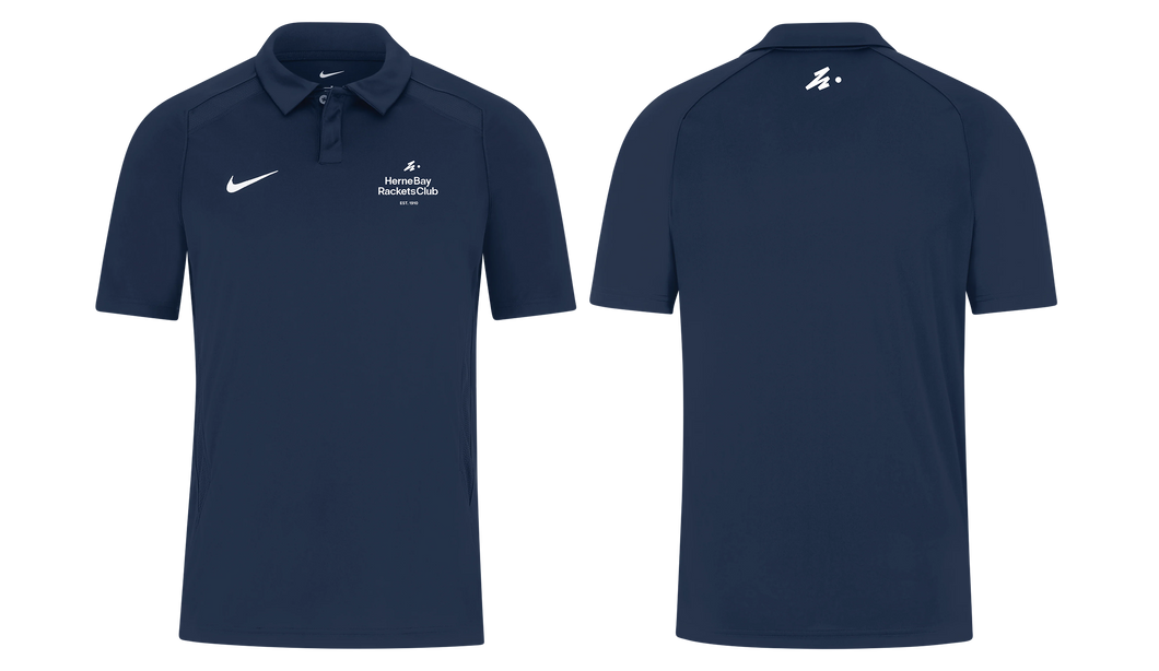 Herne Bay Nike Men's  Dri FIT Polo - Navy
