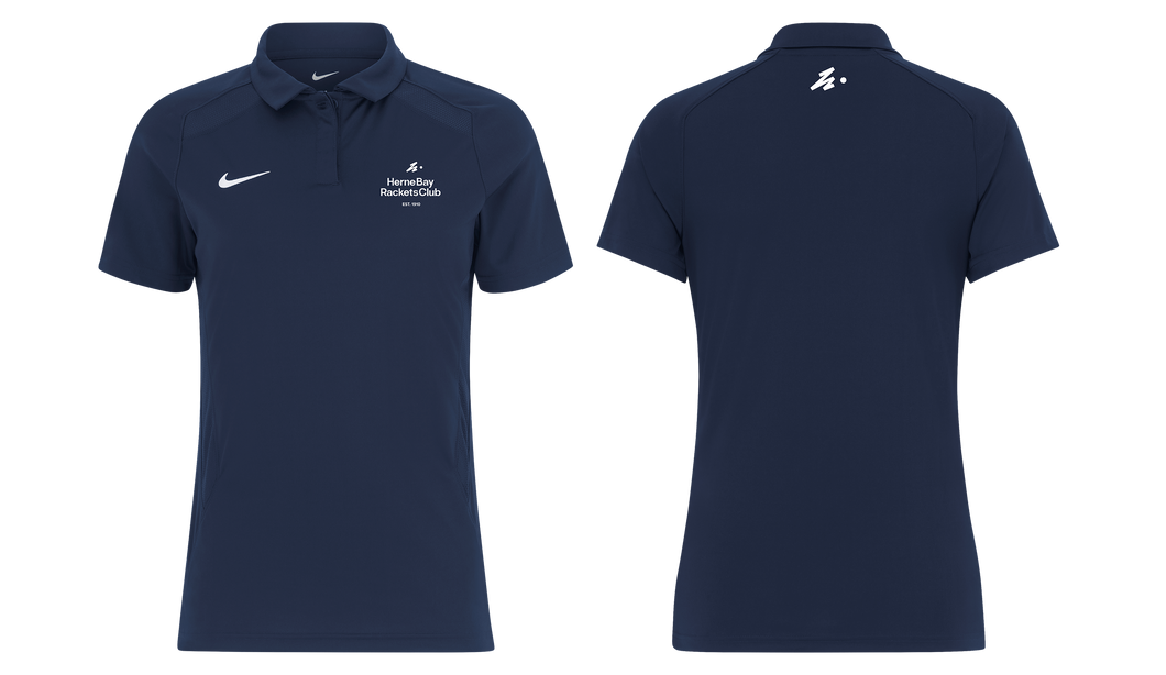 Herne Bay Women's  Dri Fit  Polo - Navy