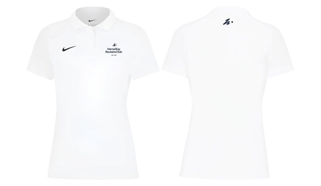 Herne Bay Women's  Dri-FIT  Polo - White
