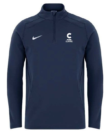 ASB Classic Women's Nike  Dri-FIT Training 1/4 Zip Midlayer - Obsidian