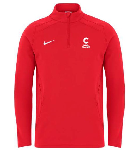 ASB Classic Men's Nike  Dri-FIT Training 1/4 Zip Midlayer - University Red