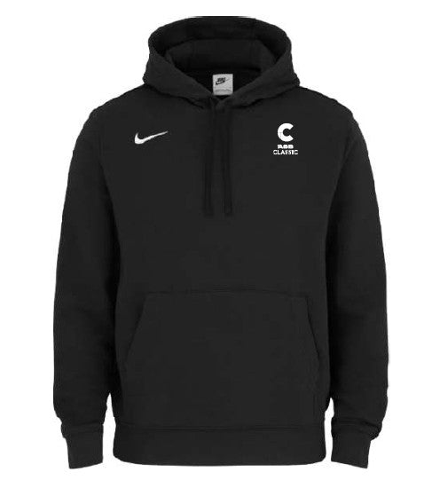 ASB Classic Men's Nike Team Club Pull Over Hoodie - Black