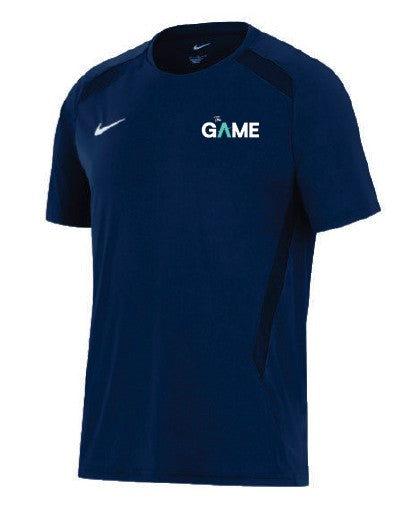 Kiwi Tennnis Mens Nike  Dri-FIT Training Tee - Navy