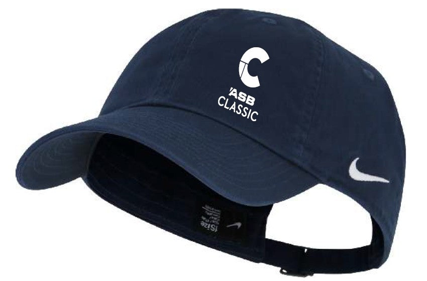 ASB Classic Unisex Nike Team Heritage 86 Cotton Twill Cap - Navy