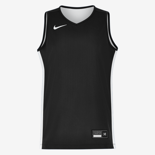 Womens Team25 Basketball Stock Reversible Jersey-BLACK